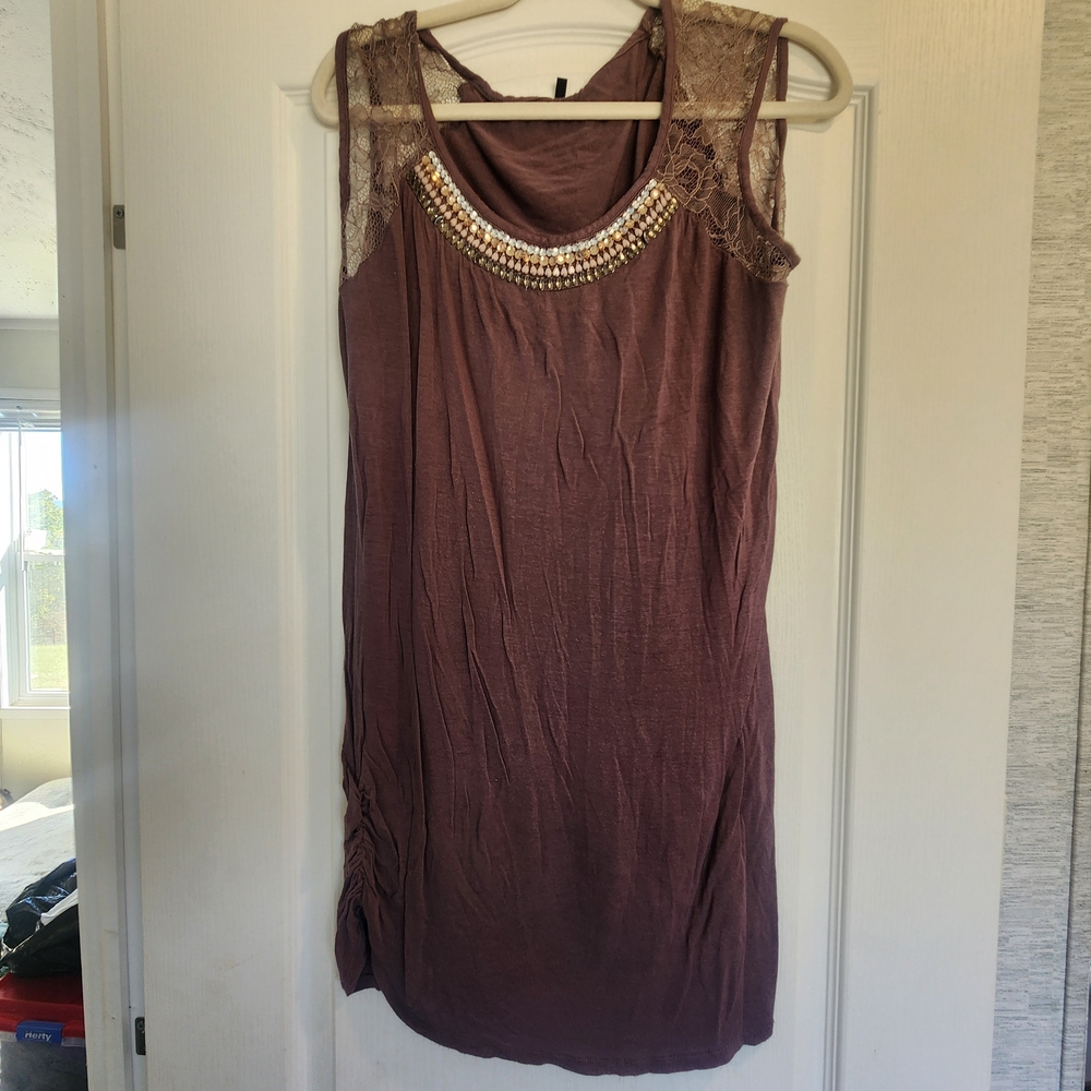 Maurices Womens Blouse Size L Euc
